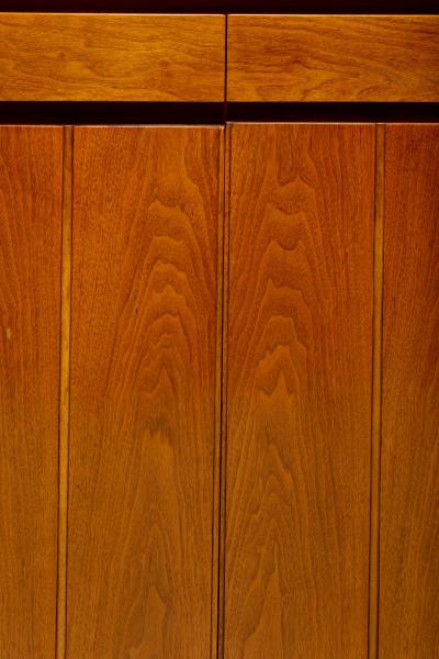 Paul McCobb Paul McCobb Walnut Mid Century Modern Wardrobe Chest for Widdicomb c 1963