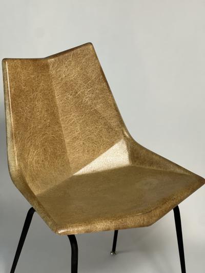 Paul McCobb Paul McCobb fiberglass Origami Chair for St John