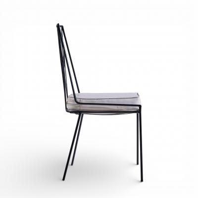 Paul McCobb Paul McCobb for Arbuck Pavilion Collection Iron Dining Chairs Set of 6