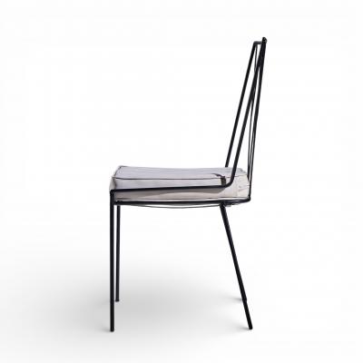 Paul McCobb Paul McCobb for Arbuck Pavilion Collection Iron Dining Chairs Set of 6