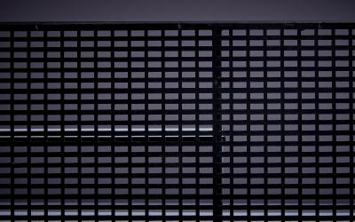 Paul McCobb Paul McCobb for Bryce Wall mounted Shelf with drawer in Wood Glass and Metal