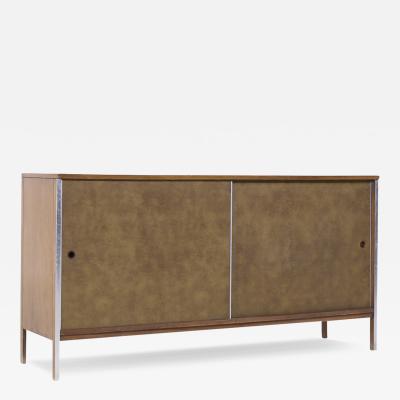 Paul McCobb Paul McCobb for Calvin Linear Mid Century Walnut Credenza