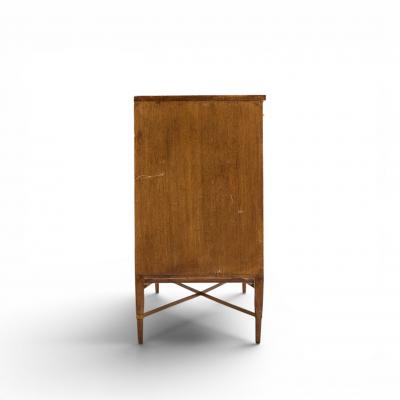 Paul McCobb Paul McCobb for Calvin Mid Century Mahogany and Brass Credenza