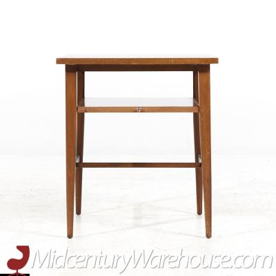 Paul McCobb Paul McCobb for Calvin Mid Century Side Table Nightstands Pair