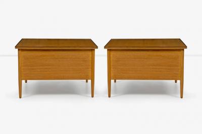 Paul McCobb Paul McCobb for Calvin The Irwin Collection 3 Drawer End Tables or Nightstands