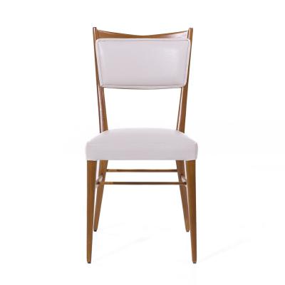 Paul McCobb Paul McCobb for Calvins Irwin Collection Leather Dining Chairs Set of 8