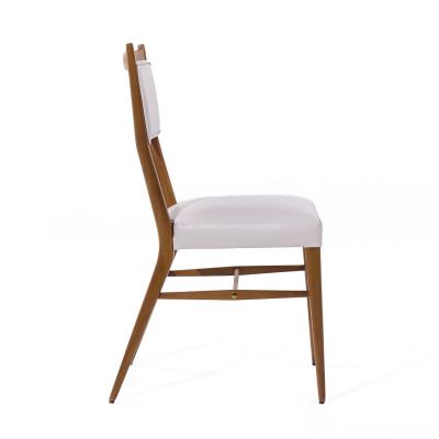 Paul McCobb Paul McCobb for Calvins Irwin Collection Leather Dining Chairs Set of 8