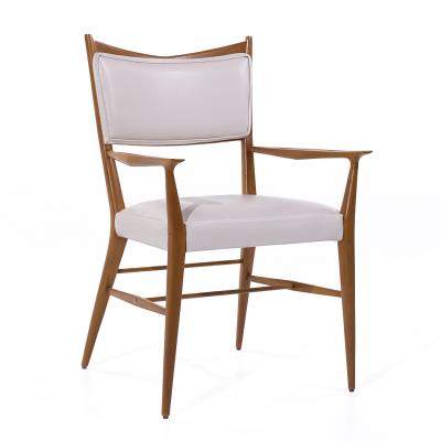 Paul McCobb Paul McCobb for Calvins Irwin Collection Leather Dining Chairs Set of 8