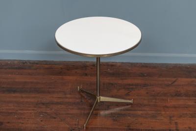 Paul McCobb Paul McCobb for Directional Brass and Vitrolite Cigarette Table