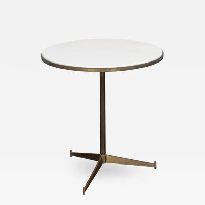 Paul McCobb Paul McCobb for Directional Brass and Vitrolite Cigarette Table