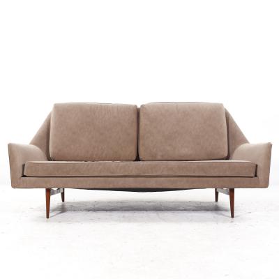 Paul McCobb Paul McCobb for Directional Mid Century Angle Arm Sofa