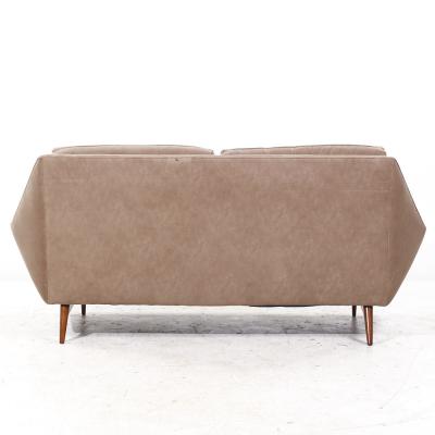 Paul McCobb Paul McCobb for Directional Mid Century Angle Arm Sofa