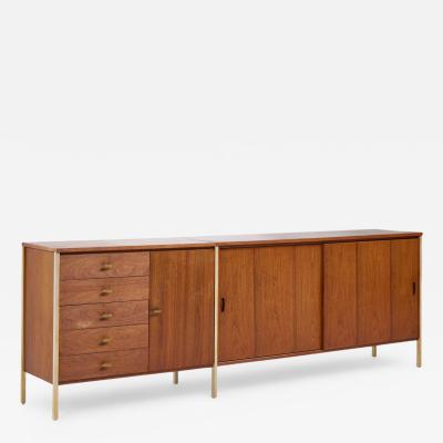 Paul McCobb Paul McCobb for H Sacks Sons Connoisseur Collection Walnut Credenza