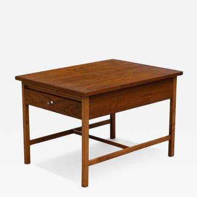 Paul McCobb Paul McCobb for Lane Delineator Walnut Chrome Side or End Table