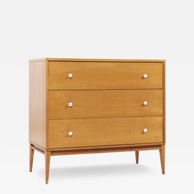 Paul McCobb Paul McCobb for Planner Group Mid Century 3 Drawer Chest Dresser
