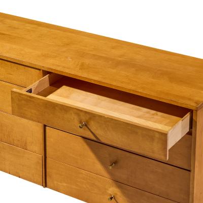 Paul McCobb Paul McCobb for Planner Group Mid Century 8 Drawer Lowboy Dresser