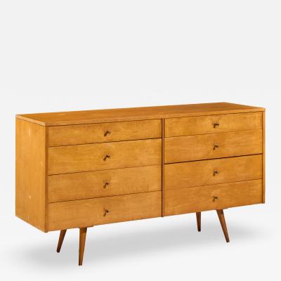 Paul McCobb Paul McCobb for Planner Group Mid Century 8 Drawer Lowboy Dresser