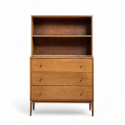 Paul McCobb Paul McCobb for Planner Group Mid Century Chest of Drawers with Hutch