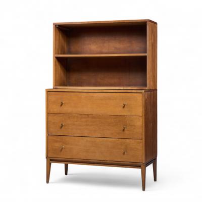 Paul McCobb Paul McCobb for Planner Group Mid Century Chest of Drawers with Hutch