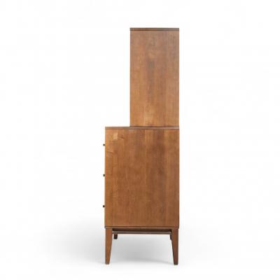 Paul McCobb Paul McCobb for Planner Group Mid Century Chest of Drawers with Hutch