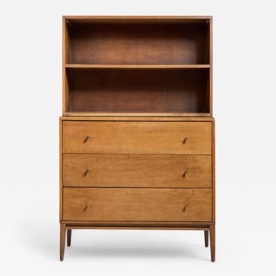 Paul McCobb Paul McCobb for Planner Group Mid Century Chest of Drawers with Hutch