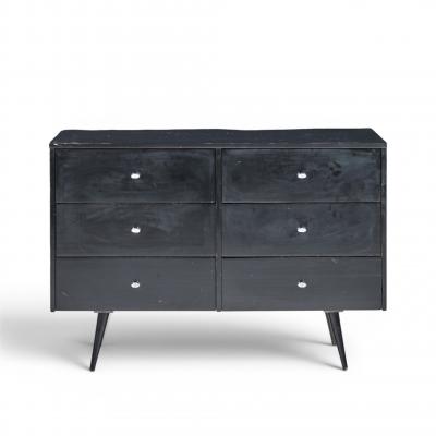 Paul McCobb Paul McCobb for Planner Group Mid Century Ebonized 6 Drawer Dresser