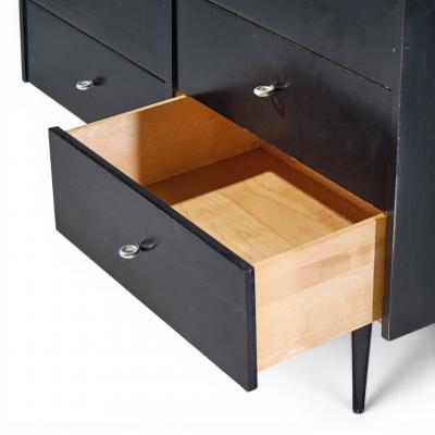Paul McCobb Paul McCobb for Planner Group Mid Century Ebonized 6 Drawer Dresser