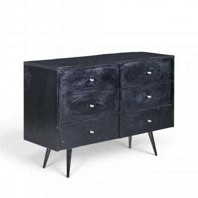 Paul McCobb Paul McCobb for Planner Group Mid Century Ebonized 6 Drawer Dresser