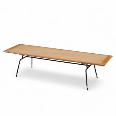 Paul McCobb Paul McCobb for Planner Group Mid Century Iron Base Coffee Table