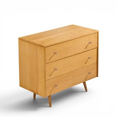 Paul McCobb Paul McCobb for Planner Group Mid Century Maple 3 Drawer Dresser