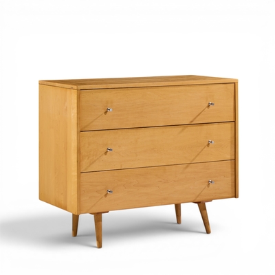 Paul McCobb Paul McCobb for Planner Group Mid Century Maple 3 Drawer Dresser