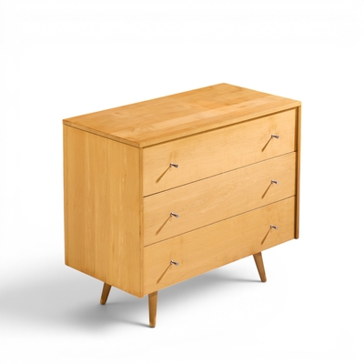 Paul McCobb Paul McCobb for Planner Group Mid Century Maple 3 Drawer Dresser