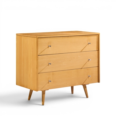 Paul McCobb Paul McCobb for Planner Group Mid Century Maple 3 Drawer Dresser