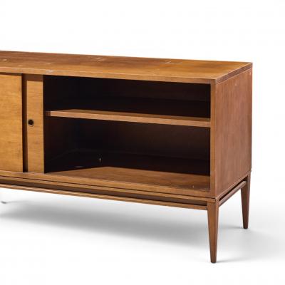 Paul McCobb Paul McCobb for Planner Group Mid Century Maple Sliding Door Credenza