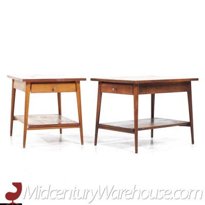 Paul McCobb Paul McCobb for Planner Group Mid Century Side Table Pair