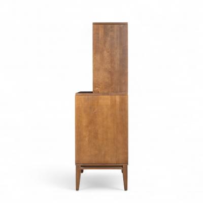 Paul McCobb Paul McCobb for Planner Group Mid Century Sliding Door Cabinet with Hutch