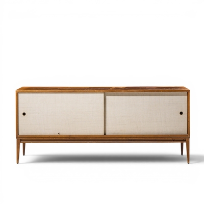 Paul McCobb Paul McCobb for Planner Group Mid Century Sliding Door Credenza