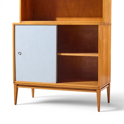 Paul McCobb Paul McCobb for Planner Group Mid Century Sliding Door Credenza with Hutch