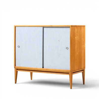 Paul McCobb Paul McCobb for Planner Group Mid Century Sliding Door Credenza with Hutch
