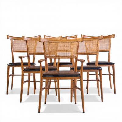 Paul McCobb Paul McCobb for Planner Group Winchendon Maple and Cane Dining Chairs Set of 6