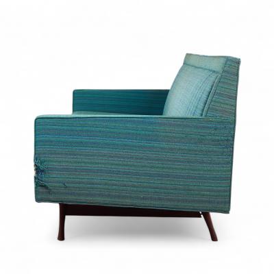 Paul McCobb Paul McCobb for Widdicomb Symmetric Group Mid Century Channel Back Sofa