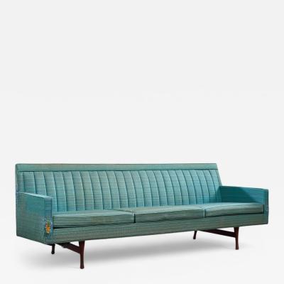 Paul McCobb Paul McCobb for Widdicomb Symmetric Group Mid Century Channel Back Sofa