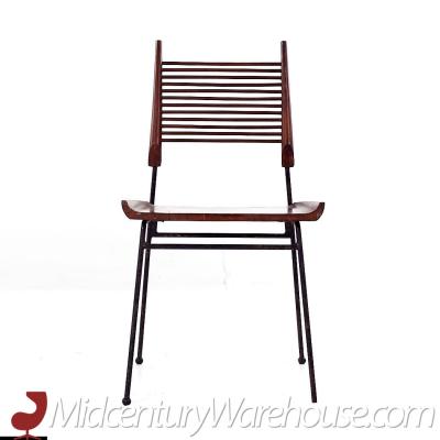 Paul McCobb Paul McCobb for Winchendon Maple and Iron Model 1533 Shovel Chair Pair
