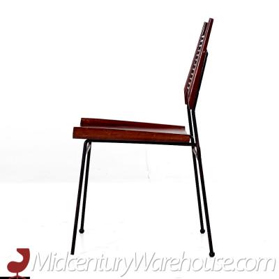 Paul McCobb Paul McCobb for Winchendon Maple and Iron Model 1533 Shovel Chair Pair