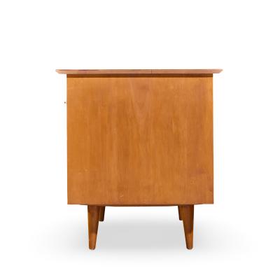 Paul McCobb Paul McCobb for Winchendon Mid Century Maple Double Pedestal Desk with T Pulls
