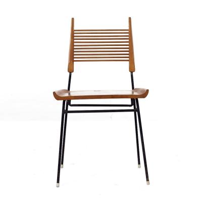 Paul McCobb Paul McCobb for Winchendon Mid Century Maple and Iron Model 1533 Shovel Chair
