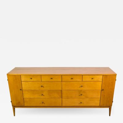 Paul McCobb Paul McCobb for Winchendon Twenty Drawer Chest with Brass Pulls