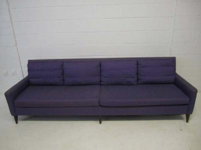 Paul McCobb Stunning Signed Paul McCobb Long Sofa Mid Century Modern