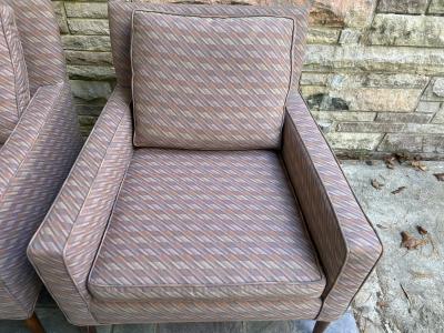 Paul McCobb Wonderful Pair Paul McCobb Lounge Chairs Directional Model 302 Mid Century