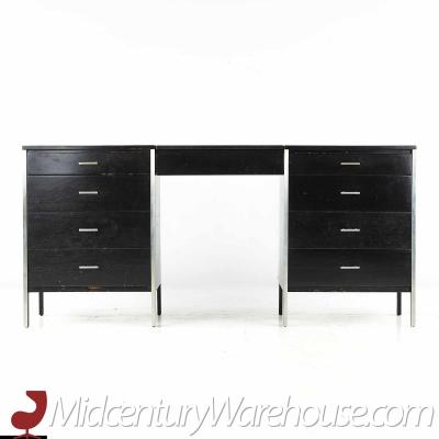 Paul McCobb for Calvin Linear Mid Century Vanity Cabinet